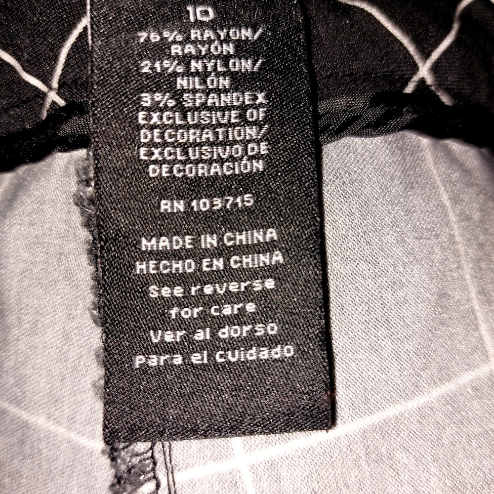 FINAL BLOW OUT! Womens Zac & Rachel grid pants - Picture 9 of 9